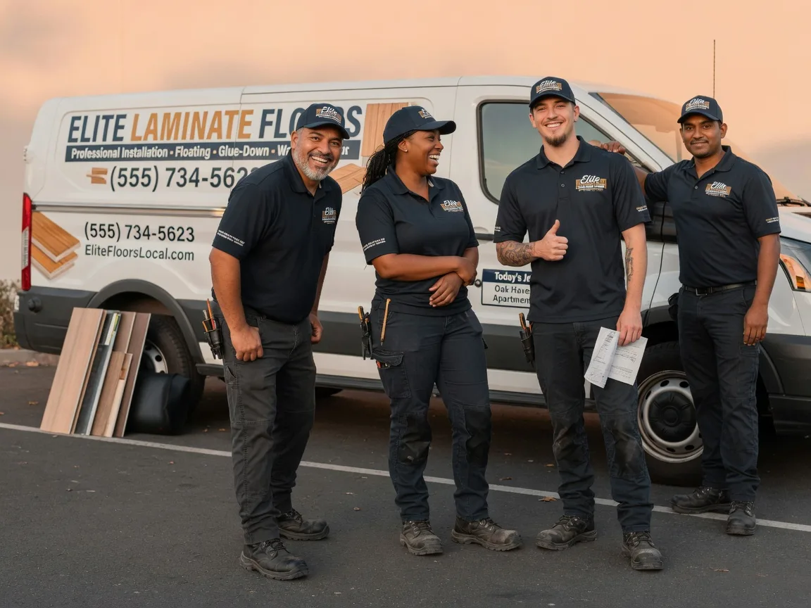Laminate flooring installation company in Leonard, ND
